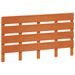 Tête de lit marron 150 cm bois massif de pin - Photo n°1