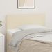 Tête de lit Crème 90x5x78/88 cm Similicuir - Photo n°1