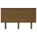 Tête de lit Marron miel 139x6x82,5 cm Bois massif de pin - Photo n°3