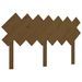 Tête de lit Marron miel 141x3x80,5 cm Bois massif de pin - Photo n°2