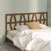 Tête de lit Marron miel 186x4x100 cm Bois massif de pin - Photo n°1