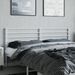 Tête de lit métal blanc 193 cm - Photo n°3
