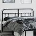 Tête de lit métal noir 160 cm - Photo n°3