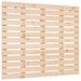 Tête de lit murale 106x3x91,5 cm Bois massif de pin - Photo n°1
