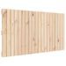 Tête de lit murale 127,5x3x60 cm Bois massif de pin - Photo n°1