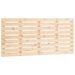 Tête de lit murale 146x3x63 cm Bois massif de pin - Photo n°1