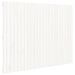 Tête de lit murale Blanc 146,5x3x110 cm Bois massif de pin - Photo n°1