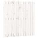 Tête de lit murale Blanc 82,5x3x90 cm Bois massif de pin - Photo n°1