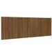 Tête de lit murale Chêne marron 240x1,5x80 cm Bois d'ingénierie - Photo n°2