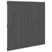 Tête de lit murale Gris 108x3x110 cm Bois massif de pin - Photo n°1