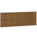 Tête de lit murale Marron miel 166x3x60 cm Bois massif de pin - Photo n°1