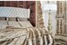 Tête de lit pin massif et tissu beige Mati - Photo n°3
