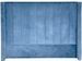 Tête de lit pin massif et velours bleu Davina 160 cm - Photo n°1
