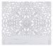Tête de lit provençale bois sculpté peint blanc Siera 160 - Photo n°1