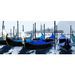 Tête de lit Tissu Gondoles à Venise Bleue L 160 x H 70 cm - Photo n°1
