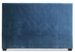 Tête de lit velours bleu coutures en diagonale 140 - Photo n°1