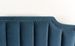Tête de lit velours bleu Daro L 160 cm - Photo n°5