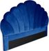 Tête de lit velours bleu Erma L 140 cm - Photo n°2