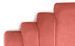 Tête de lit velours rose Aria L 160 cm - Photo n°4