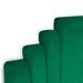 Tête de lit velours vert Aria L 160 cm - Photo n°4