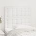 Têtes de lit 2 pcs Blanc 80x5x78/88 cm Similicuir - Photo n°1