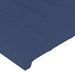 Têtes de lit 2 pcs Bleu 72x5x78/88 cm Tissu - Photo n°4