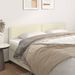 Têtes de lit 2 pcs Crème 100x5x78/88 cm Similicuir - Photo n°1