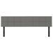 Têtes de lit 2 pcs gris foncé 100x5x78/88 cm tissu - Photo n°3