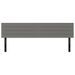 Têtes de lit 2 pcs gris foncé 100x5x78/88 cm tissu - Photo n°3