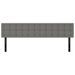 Têtes de lit 2 pcs gris foncé 100x5x78/88 cm tissu - Photo n°3