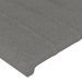 Têtes de lit 2 pcs gris foncé 72x5x78/88 cm tissu - Photo n°4