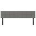 Têtes de lit 2 pcs gris foncé 80x5x78/88 cm tissu - Photo n°3