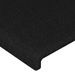 Têtes de lit 2 pcs Noir 100x5x78/88 cm Tissu - Photo n°4