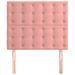 Têtes de lit 2 pcs Rose 90x5x78/88 cm Velours - Photo n°3