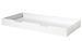 Tiroir de lit blanc HOUSEBED 90x190 cm – Sur roulettes (lit d’appoint ou rangement) - Photo n°1