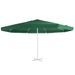 Tissu de remplacement pour parasol d'extérieur Vert 500 cm - Photo n°1