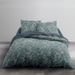 TODAY Parure de lit 2 personnes - 220 x 240 cm - Imprimé bleu Floral CRAZY Annabel - Photo n°1
