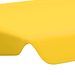 Toit de rechange de balançoire Jaune 150/130x70/105 cm 270 g/m² - Photo n°5