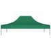 Toit de tente de réception 4,5x3 m Vert 270 g/m² - Photo n°3