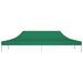 Toit de tente de réception 6x3 m Vert 270 g/m² - Photo n°3