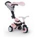 Tricycle Baby Driver Plus Rose - SMOBY - Photo n°5