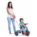 Tricycle Baby Trike 3 en 1 - bleu et jaune - FEBER - canne ajustable - Photo n°2