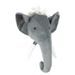 Trophée éléphant peluche - Style enfant - Photo n°1