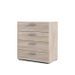 TYHJA Commode 4 tiroirs - Chene Truffe - L 70 x P 40 x H 75 cm - Photo n°4