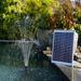 Ubbink Jeu de pompe de fontaine de jardin SolarMax 1000 avec panneau - Photo n°3