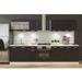ULTRA Cuisine complete avec meuble four et plan de travail inclus L 300 cm - Noir mat - Photo n°2