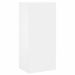 Unités murales TV 4 pcs blanc bois d'ingénierie - Photo n°7