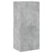 Unités murales TV 4 pcs gris béton bois d'ingénierie - Photo n°7