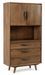 Vaisselier 2 portes 3 tiroirs en bois de manguier Sam L 96 cm - Photo n°2