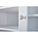 Vaisselier 4 portes 2 tiroirs pin massif clair et blanc Caly - Photo n°8